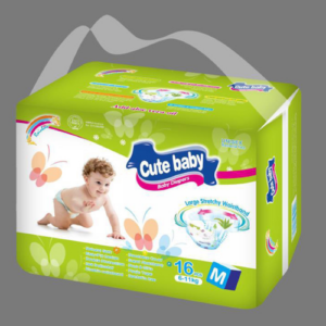 Cute Baby Diapers Medium 16pcs