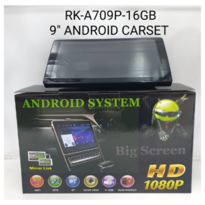 Android Carset 9 Android System RK-A709P-16GB 9' HD 1080p INeedz