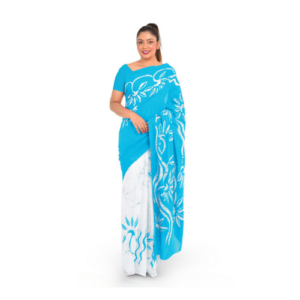 Laveena Women's Batik Saree LB 6920C