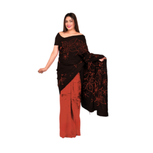 Laveena Women's Batik Saree LB 7029B