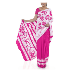 Laveena Cotton Voil Printed Saree LB 6468B