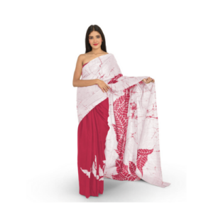 Laveena Women's Batik Saree LB 7023B