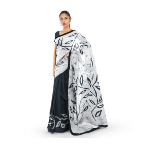 Laveena Women's Batik Saree LB 6366F