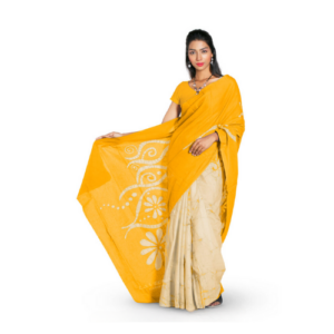 Laveena Women's Batik Saree LB 7112