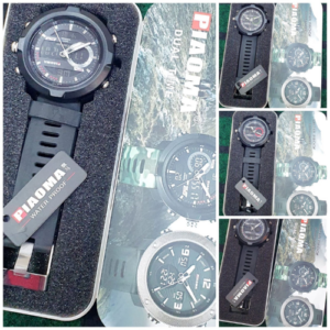 Piaoma Sports Silicon StrapWatch Silicon Strap Waterproof