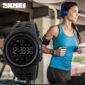 SKMEI 1250 Bluetooth Smart Watch Call Message Notification Pedometer 50M Waterproof Sports Watch