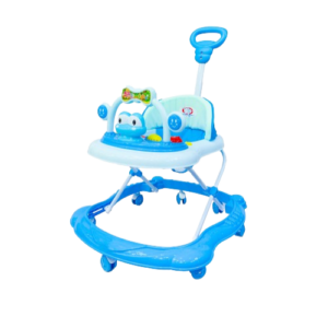 Baby Walker with Push Handle, Blue