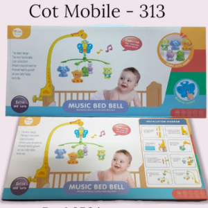 an image of Music Bed Bell Baby Toy