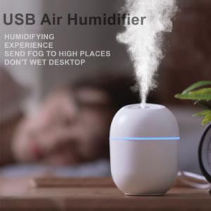 220ml Mini Portable Colorful LED Night Light Ultrasonic Air Humidifier USB Mist Maker Water Drop H20 Humidifiers for Home Office