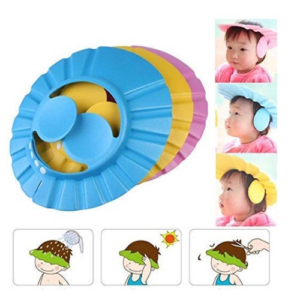 Baby Adjustable Safe Soft Bathing Shower Cap (MNNK-01)