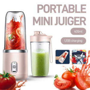 Electric 6 Blade Portable Multifunctional Juice Blender Juicer Cup USB Smoothie Blender Cup Wireless Mini Rechargeable