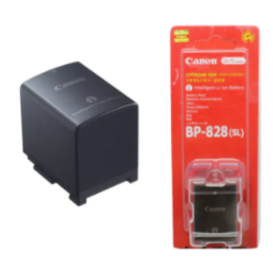 OEM Canon BP-828 (SL) 2670mAH Rechargeable Li-ion High Capacity Battery Pack - BP 828 BP-828 BP 828SL Battery Pack Canon Camera Battery Sony Nikon Godox Yongnuo Camera Video Photo Outdoor Replacement Lighting Light