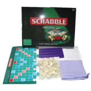 Scrabble Board Game Word Letters Game for All Ages