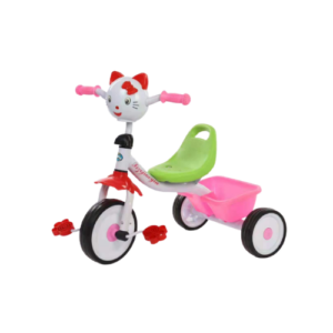 Babies Kids Kitty Face Paddle Tricycle (NW-SLC062)