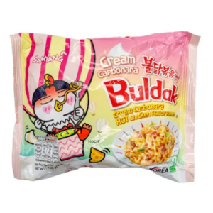 Buldak Cream Carbonara Noodles