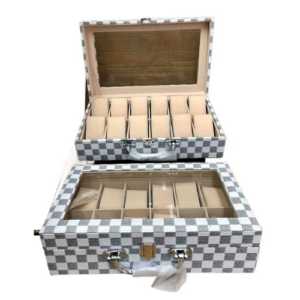 12 Watch Box Collection Slotpu Leathe Style Designer inspired