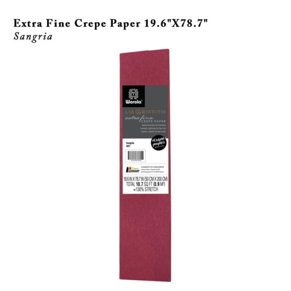 Extra Fine Crepe Paper