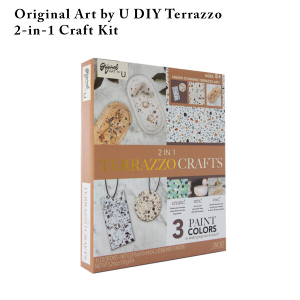 Original Art by U DIY Terrazzo 2-in-1 Craft Kit