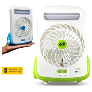 AIKO Rechargeable Fan with LED Light + Torch AS-703