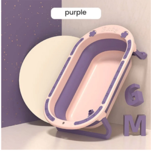 An Image of Foldable Baby Bathtub