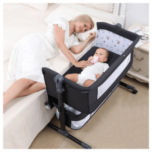 Folding Baby Sleeper Bed C968 Black