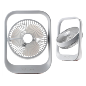 Kinette Rechargeable Fan With LED Light