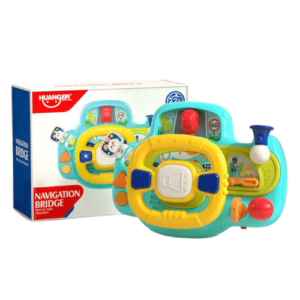 Navigation Bridge -Steering Wheel Toy for Kids (18m+)