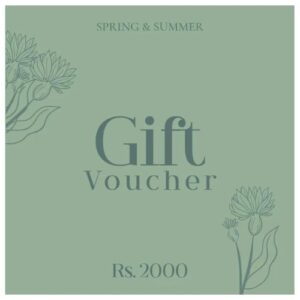 An image of Spring n Summer 2000 Gift Voucher