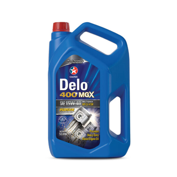 Caltex Delo 400 MGX SAE 15W-40 Heavy Duty Engine Oil 5L