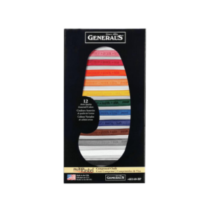 An image of MultiPastel Compressed Chalk Sticks 12 Pack