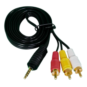 3.5mm 3 in 1 jack to 3 RCA Cable