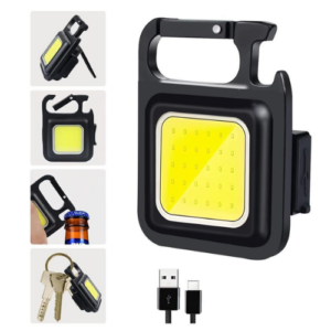 COB Rechargeable Keychain Light