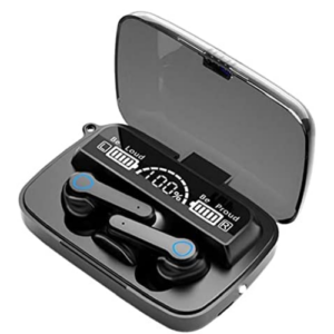 M19 TWS Mini Earbuds with LED Digital Display Touch